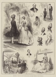 Sketches at the Ball given to the Colonial and Indian Visitors at the Guildhall